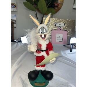 Looney Tunes 15‎ Inch Bugs Bunny Animated Christmas Figure - Working